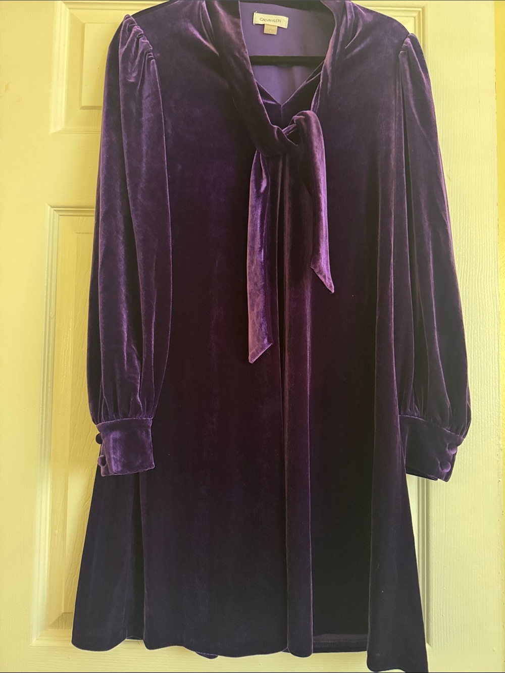 Calvin Klein Deep Purple Jacket with Label